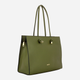 Torba shopper damska skórzana IUNTOO 168106-024 Zielona (800070329017) - obraz 3