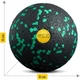 Масажний м'яч 4FIZJO EPP Ball 08 Black/Green (P-5907222931233) - зображення 3