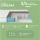 Матрац ортопедичний Ismart Koala Dream 120х200 см пружинний - зображення 3