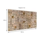 Декоративная ПВХ панель Sticker Wall 960х480х4 мм (2479) - изображение 4