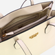 Torba shopper damska duża Guess Silvana HWVB8665240-LGR Beżowa (800070325041) - obraz 4