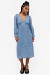 Платье женское Monki 1mnk05300027 36 Голубое (2000000883922) - изображение 1