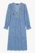 Платье женское Monki 1mnk05300027 36 Голубое (2000000883922) - изображение 4