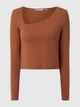 Лонгслив женский Tom Tailor 14tom03400007 XS Коричневый (2000000893532) - изображение 5