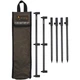 Буз-бар Prologic Avenger 3 Rod Buzz Bar Kit & Carrycase 36см и 42см высота 20-34см 0.537кг - изображение 2