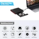 Зовнішній портативний привід компакт-дисків Rioddas BT669 CD/DVD +/-RW USB 3.0 Slim DVD/CD ROM (R3344) - изображение 2