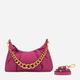Torebka hobo damska Gianni Chiarini BS-8551/22AI-NYL-GRN Różowa (800070303010) - obraz 4