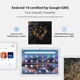Планшет 10" TOSCIDO X104 4/64GB 4G 2-SIM 8 ядер Android 10 6000mAh White-silver Б/В - изображение 3