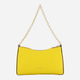 Сумка багет жіноча маленька Furla Primula Mini WB00903BX12322023S90 Жовта (800070302231) - зображення 3