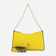 Сумка багет жіноча маленька Furla Primula Mini WB00903BX12322023S90 Жовта (800070302231) - зображення 4