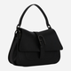 Сумка багет жіноча з натуральної шкіри маленька Furla Flow Mini WB01032BX2045O60001020 Чорна (800070310957) - зображення 4