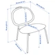 Стул GAVLE IKEA 605.888.46 серый - изображение 8