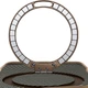 TPU+PC чохол Metal Buttons with MagSafe Carbon Ring для Apple iPhone 15 Pro (6.1") Золотий - зображення 2