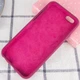 Чохол Silicone Case Full Protective (AA) NO LOGO для Apple iPhone SE (2020) Бордовий / Maroon - зображення 3