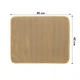 Двухслойный коврик для кошачьего туалета Lesko DT856 Sand 30*45 с фильтром - изображение 4