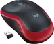 Компьютерная мышь Logitech M185 USB Black/Red - изображение 2