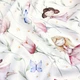 Непромокаемая пеленка Cosas FAIRIES FLOWERS Ранфорс 50х70 см (4822052443729) - изображение 5