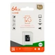 Карта памяти microSDXC TG 64gb UHS3 класс 10 черная - изображение 1