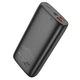 Універсальна Мобільна Батарея Power Bank Hoco J122A Respect 22.5W+PD20W 20000 mAh Колір Чорний - изображение 7