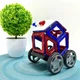 Конструктор магнитный Limo Toy Транспорт 32 детали (LT6002) - изображение 3