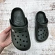 Кроксы сабо подростковые Dago Style хаки для мальчика 40р (25,2 см) 5661 - изображение 2
