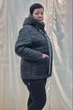 Женская демисезонная куртка Mishele 3212-1 Черный, 52 - изображение 2