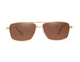 Мужские поляризационные солнцезащитные очки KINGSEVEN N7906 Brown - изображение 3