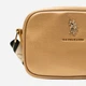 Сумка кросс-боди через плечо женская маленькая U.S. Polo Assn 27A321-AA00A Золотистая (786662171837_1159825226) - изображение 7