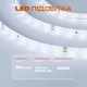 Зеркало с подсветкой для ванной комнаты с рамкой настенное смарт зеркало LED 80х60 см BRS - изображение 3