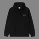 Худі Supreme 0004 чорного кольору, розмір L - зображення 1