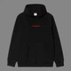 Худи Supreme 0001 черного цвета, размер S - изображение 1