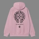 Худи Chrome Hearts 0008 розового цвета, размер L - изображение 2