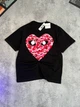 Футболка Comme Des Garçons Play 0002 черного цвета, размер M - изображение 2