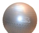 Мяч для фитнеса (фитбол) полумассажный PowerPlay 4003 Ø65 cm Gymball Серый + насос (PP_4003_65cm_Light-grey) - изображение 6