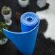 Килимок для йоги та фітнесу Power System PS-4014 PVC Fitness-Yoga Mat Blue (173x61x0.6) (PS-4014_Blue) - зображення 7