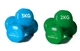 Набор гантелей в кейсе 12 кг. PowerPlay 4118 Fitness Dumbells (2 шт*1 кг, 2 шт*2 кг, 2 шт*3 кг) (PP_4118_12kg) - изображение 8