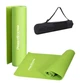 Коврик для йоги и фитнеса Power System PS-4014 PVC Fitness-Yoga Mat Green (173x61x0.6) (PS-4014_Green) - изображение 1
