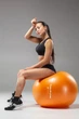 Мяч для фитнеса (фитбол) Power System PS-4012 Ø65 cm PRO Gymball Orange (PS-4012_65cm_Orange) - изображение 3
