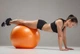 М'яч для фітнесу (фітбол) Power System PS-4013 Ø75 cm PRO Gymball Orange (PS-4013_75cm_Orange) - зображення 6