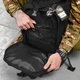 Рюкзак Silver Knight USA 45 л Oxford 800D с креплением Molle черный 50х30х30 см - изображение 7