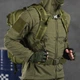 Рюкзак Silver Knight USA 45 л Oxford 800D з кріпленням Molle олива 50х30х30 см - зображення 2