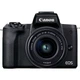 Бездзеркальний фотоапарат Canon EOS M50 Mark II Kit (15-45mm + 55-200mm) IS STM (Black) - зображення 2