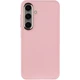 TPU чохол Bonbon Metal Style для Samsung Galaxy S24 Рожевий / Light pink - изображение 2