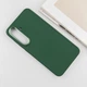 TPU чохол Bonbon Metal Style для Samsung Galaxy S23+ Зелений / Army Green - изображение 3