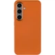 TPU чохол Bonbon Metal Style для Samsung Galaxy S24+ Помаранчевий / Papaya - изображение 2