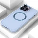 TPU чохол Bonbon Metal Style with MagSafe для Apple iPhone 16 Pro (6.3") Блакитний / Mist Blue - зображення 2
