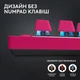 Клавіатура Logitech G Pro X TKL Lightspeed Tactile Magenta (920-012159) - зображення 6