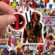 Набор стикеров Classic Deadpool Wolverine Дедпул и Росомаха 50 шт - изображение 3