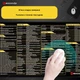 Великий килимок - шпаргалка для мишки з гарячими клавішами для Python EXCO ігрова поверхня - підказка для програмістів / геймерів / офісної роботи, 80х30х2 см, чорний (99436247) - зображення 4
