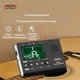 Метроном - тюнер для музыкальных инструментов AROMA AMT-560 настройщик звука для гитары / скрипки / укулеле / трубы / кларнета / флейты, черный (99426138) - изображение 5